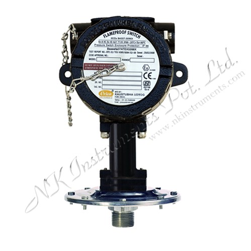 Flameproof Low Range Pressure Switches FC series