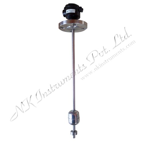 Float operated Top mounted Flange type Level Switch