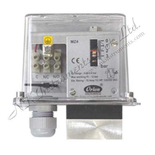 High Proof Range Pressure Switches Mz Series