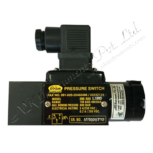 Hydraulic Range Pressure Switches HM Series