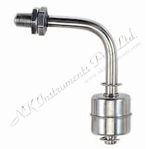 Side Mounted bended Miniature SS Float type Level Switch