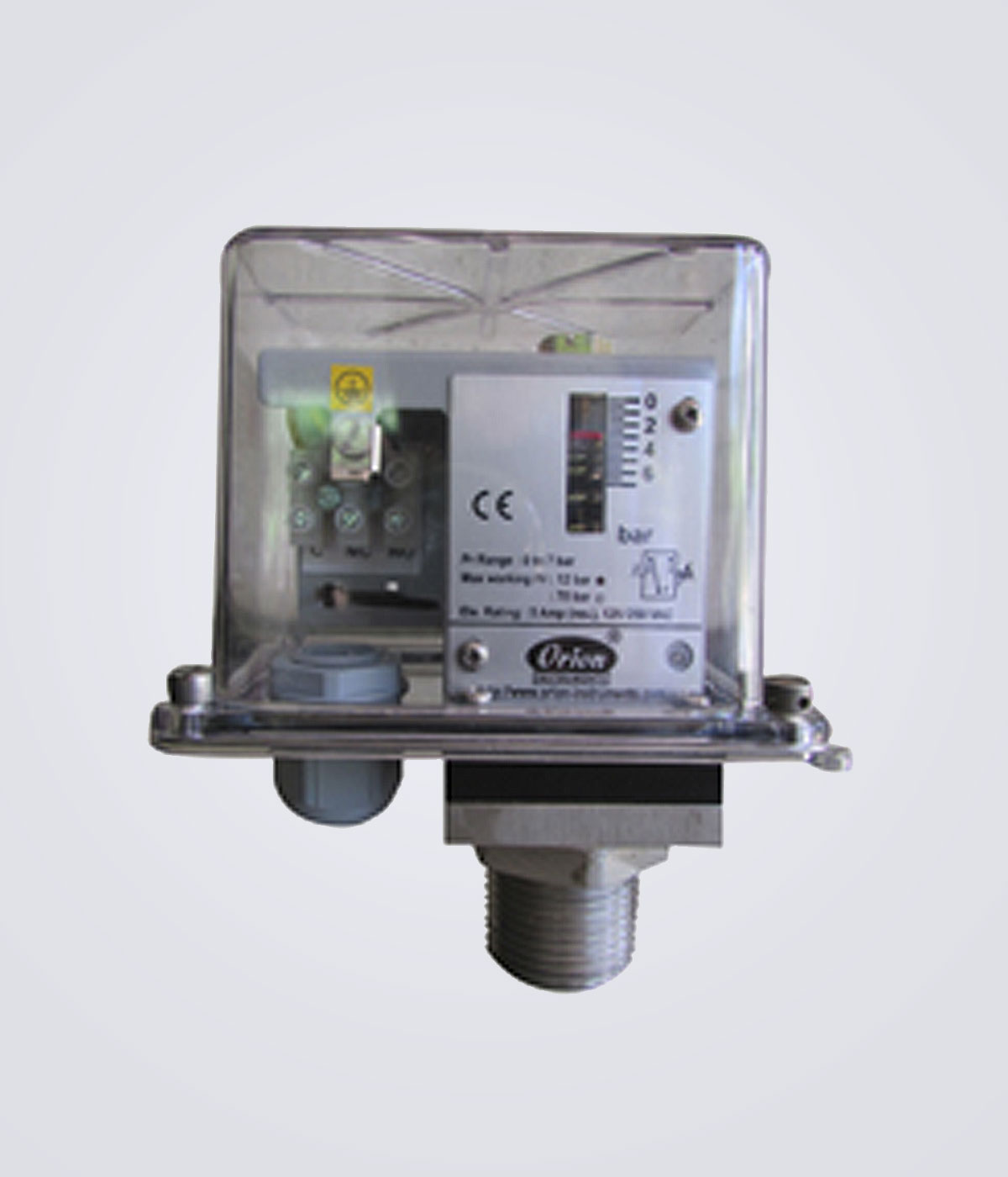 Large Bore High Range Pressure Switch Mz series