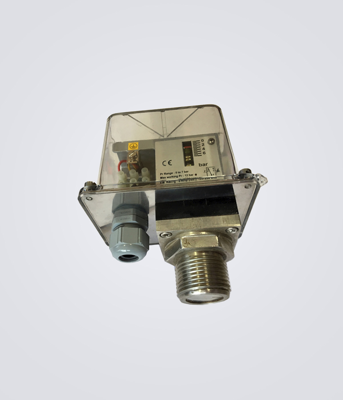 Pressure Switch with Flush Diaphragm
