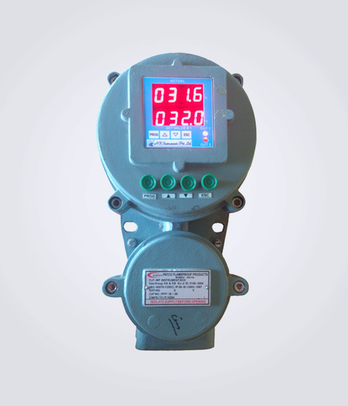 Process Indicator with Relay Controller Flameproof